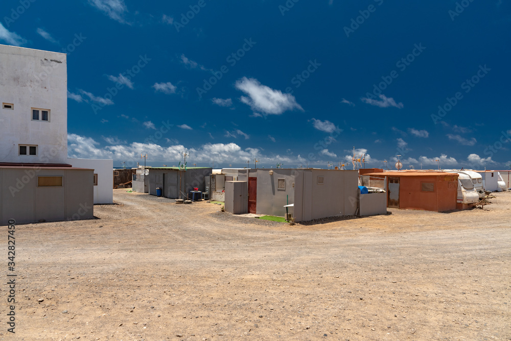 Morro Jable town on the island of Fuerteventura in the Canaries Morro Jable town on the island of Fuerteventura in the Canaries