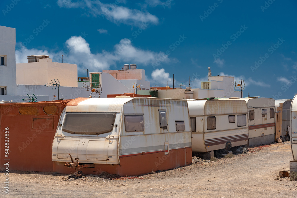 Morro Jable town on the island of Fuerteventura in the Canaries Morro Jable town on the island of Fuerteventura in the Canaries