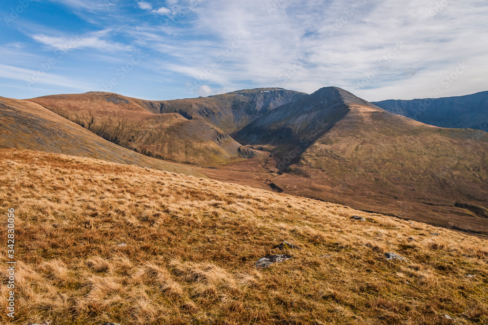 Bera Bach The Carneddau are a group of mountains in Snowdonia, Wales. They include the largest contiguous areas of high ground in Wales and England