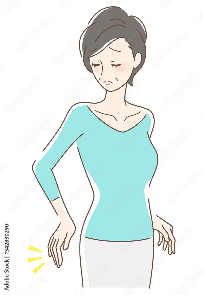 お尻が気になる女性 お尻が気になる女性