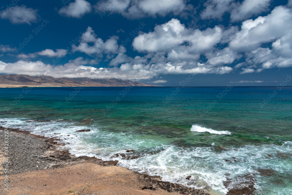 Morro Jable town on the island of Fuerteventura in the Canaries Morro Jable town on the island of Fuerteventura in the Canaries