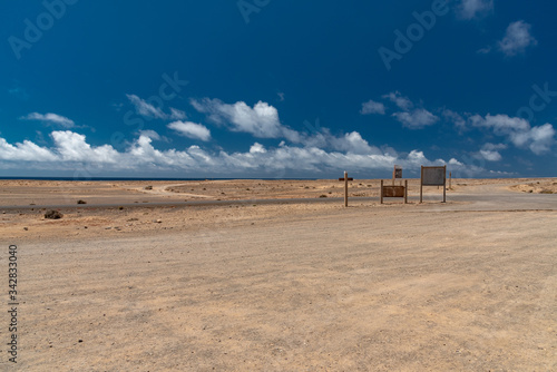 Morro Jable town on the island of Fuerteventura in the Canaries photo