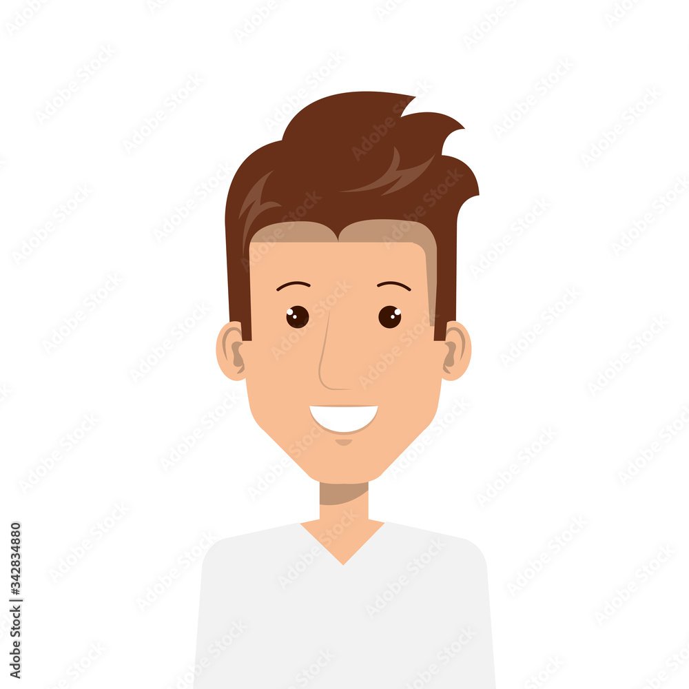 male paramedic avatar character icon vector illustration design