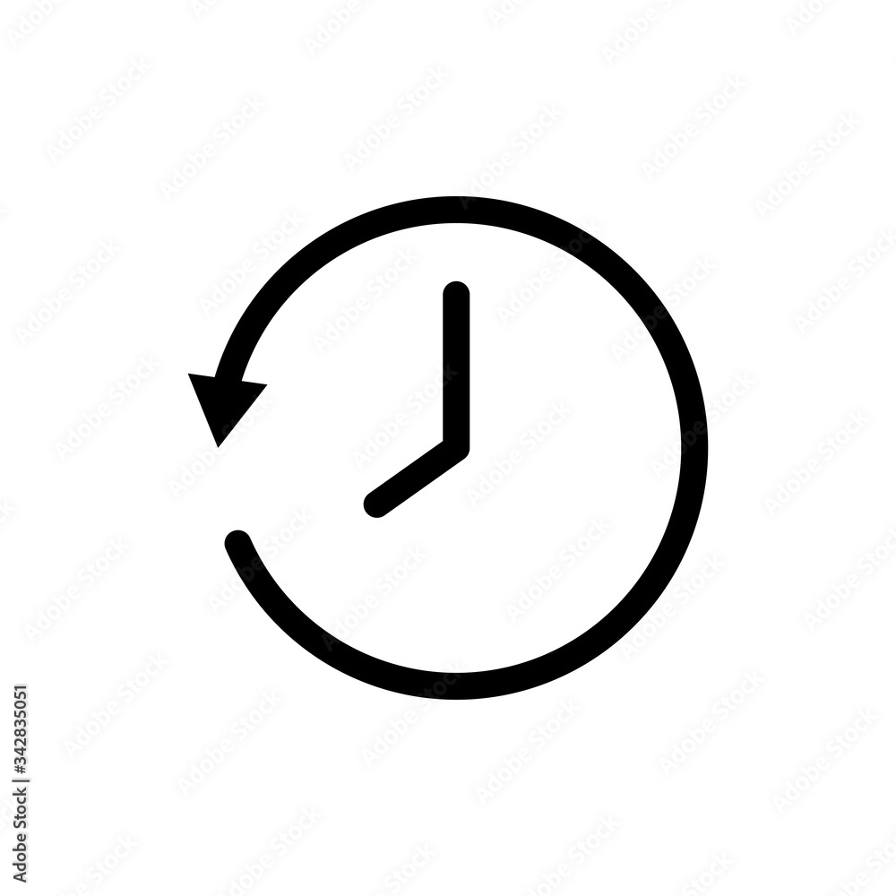 all time symbol. Design template vector all time symbol. Design template vector