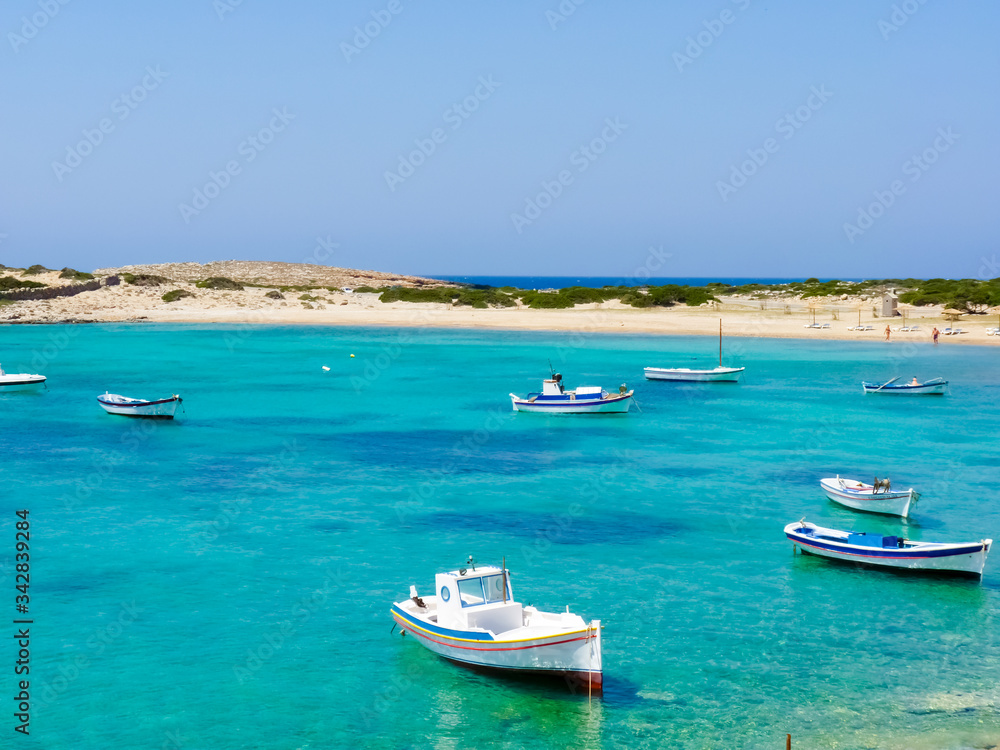 Kalotaritissa beach, Amorgos Island, Cyclades, Greece
