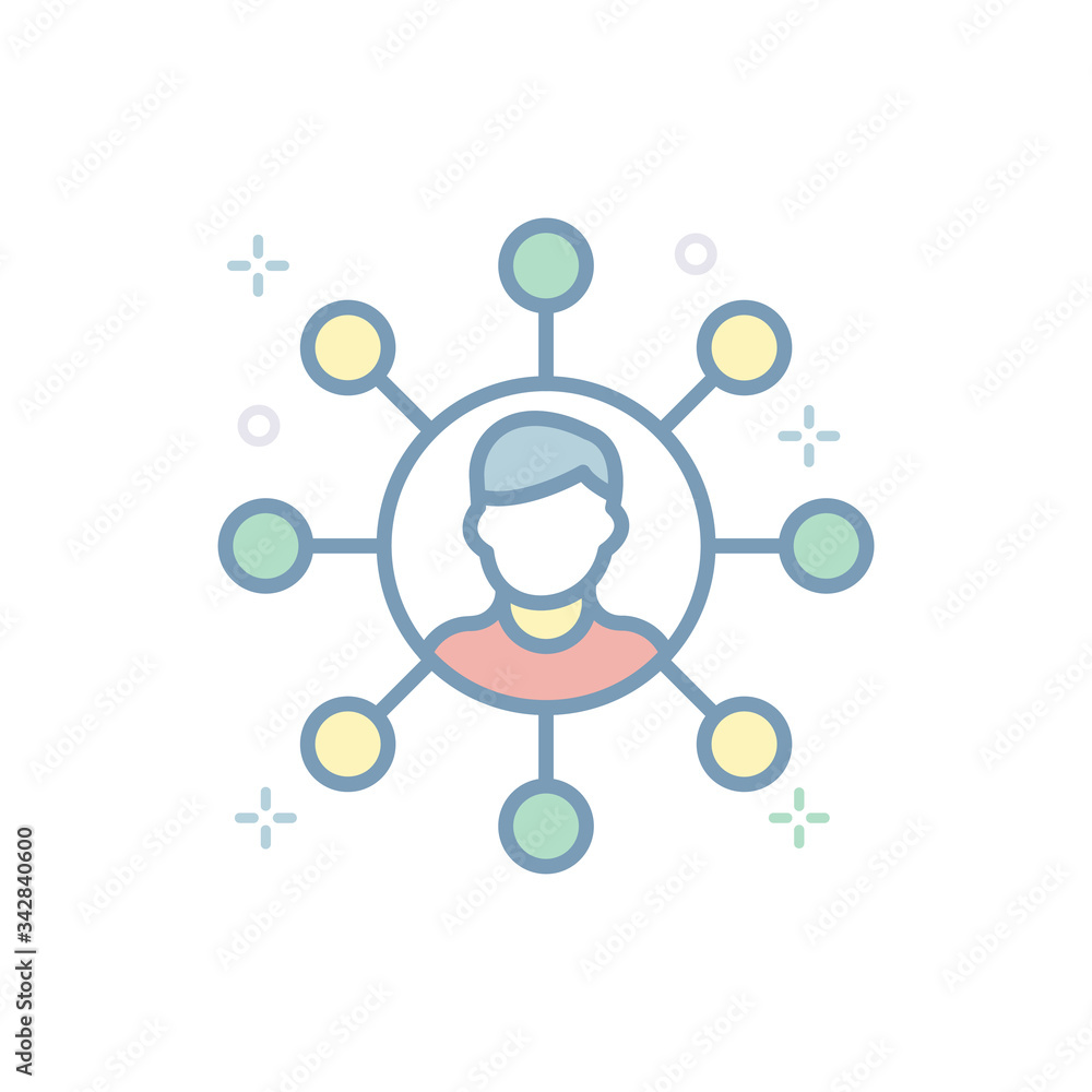 Affiliate Marketing Vector Icon Affiliate Marketing Vector Icon