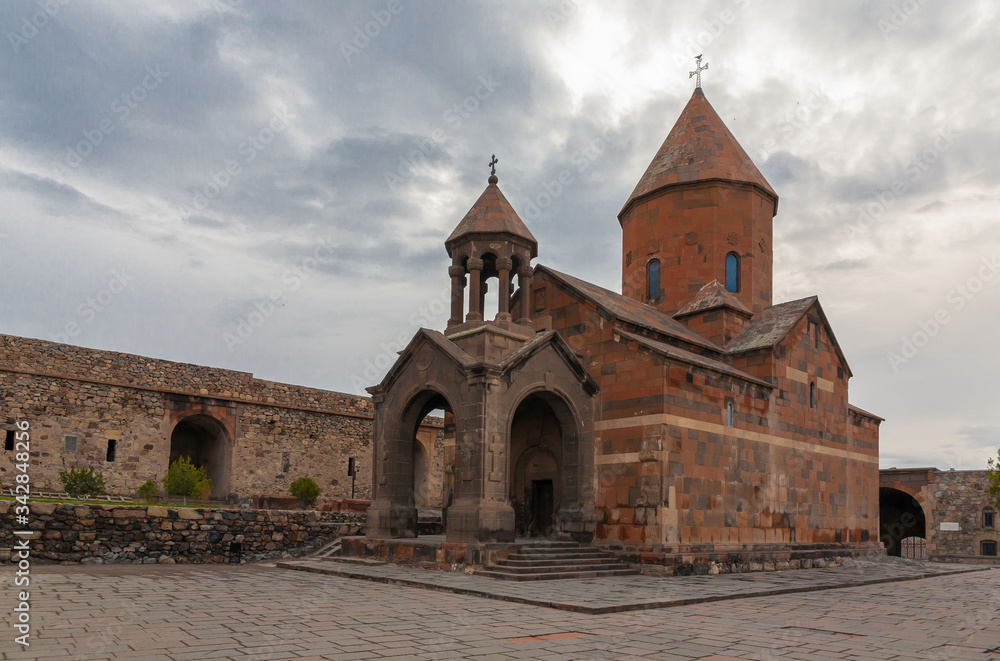 Armenia. Monastery Khor Virap. Sunset!