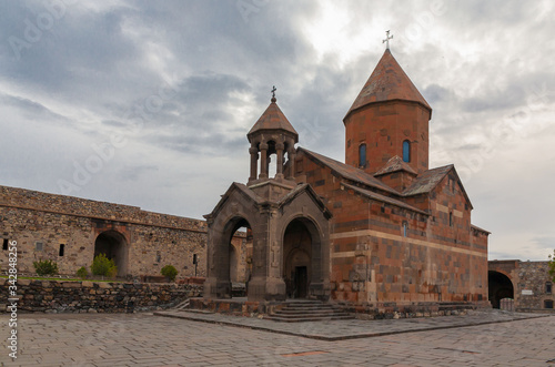 Armenia. Monastery Khor Virap. Sunset!