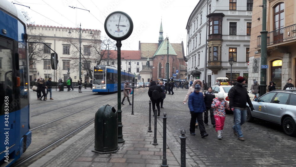 Kraków - przystanek Plac Wszystkich Świętych