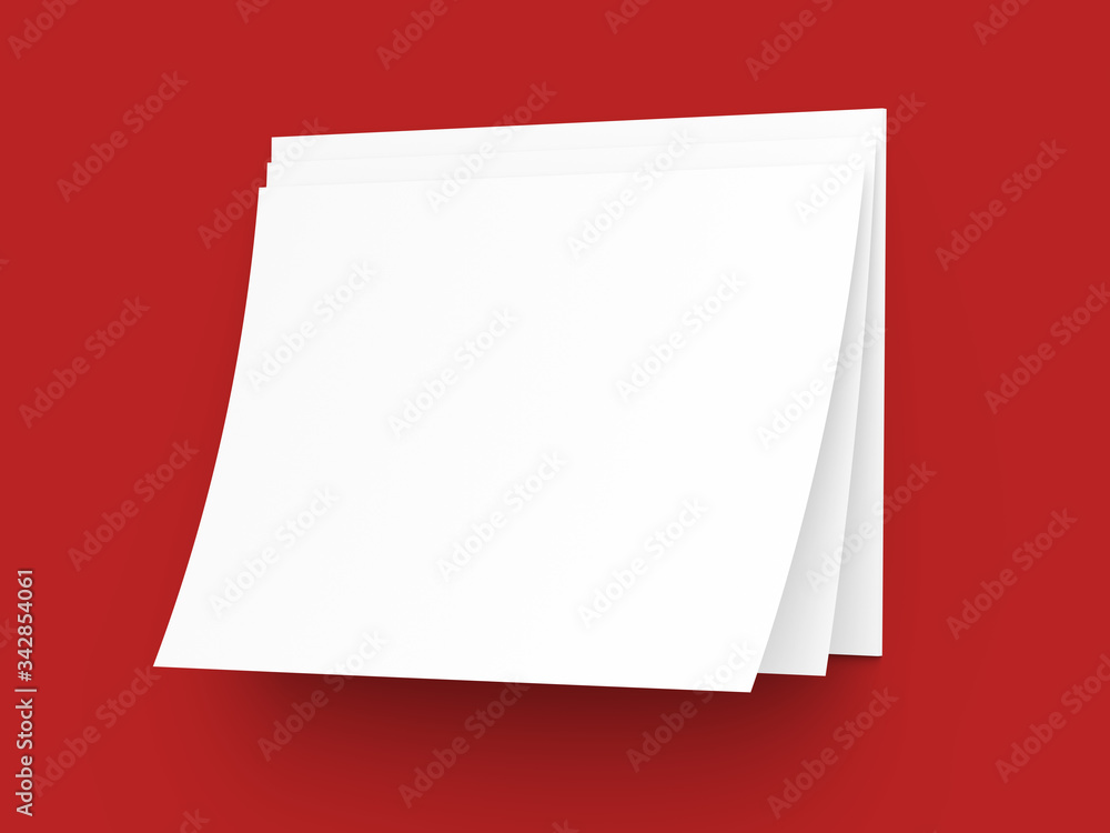 Empty paper sheets in A4 format. Ream of white paper. Empty paper sheets in A4 format. Ream of white paper.