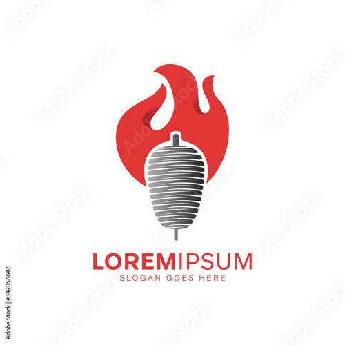 Fire Kebap Logo Design
