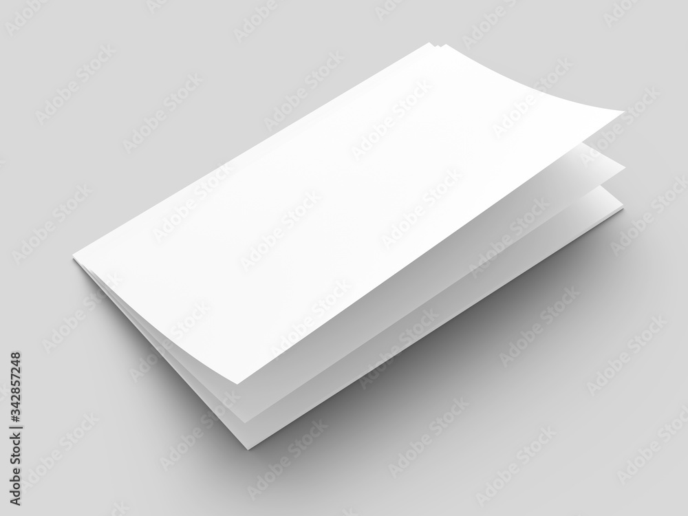 Empty paper sheets in A4 format. Ream of white paper. Empty paper sheets in A4 format. Ream of white paper.