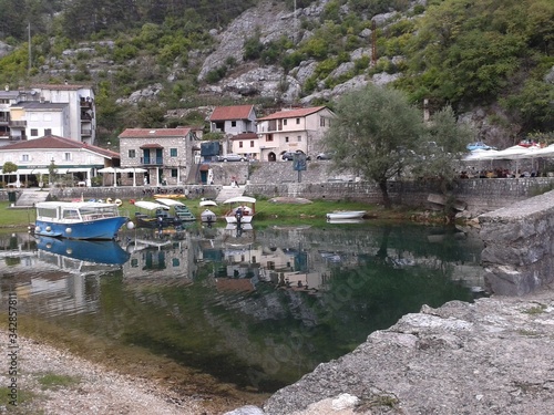 The reflection of Rijeka Crnojevića
