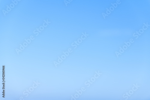 Abstract blue sky background. Spain. Alicante