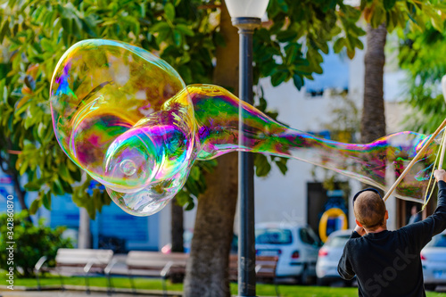 Canalejas Park in Alicante. Spain photo