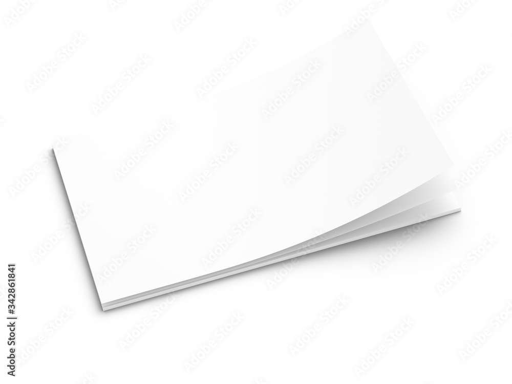 Empty paper sheets in A4 format. Ream of white paper. Empty paper sheets in A4 format. Ream of white paper.