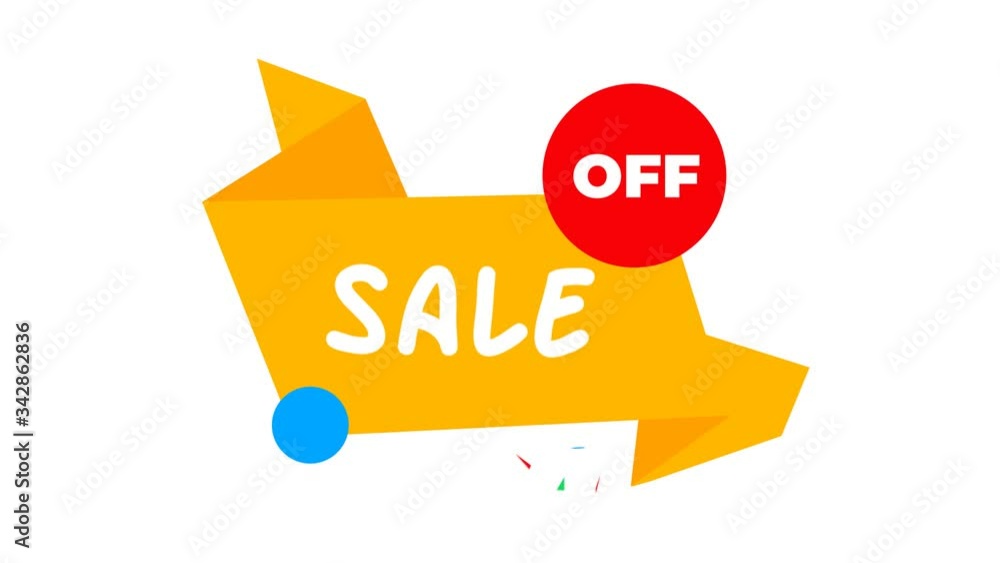 Simple sale sticker on alpha channel. Loop from 4 to 22 second. Simple sale sticker on alpha channel. Loop from 4 to 22 second.