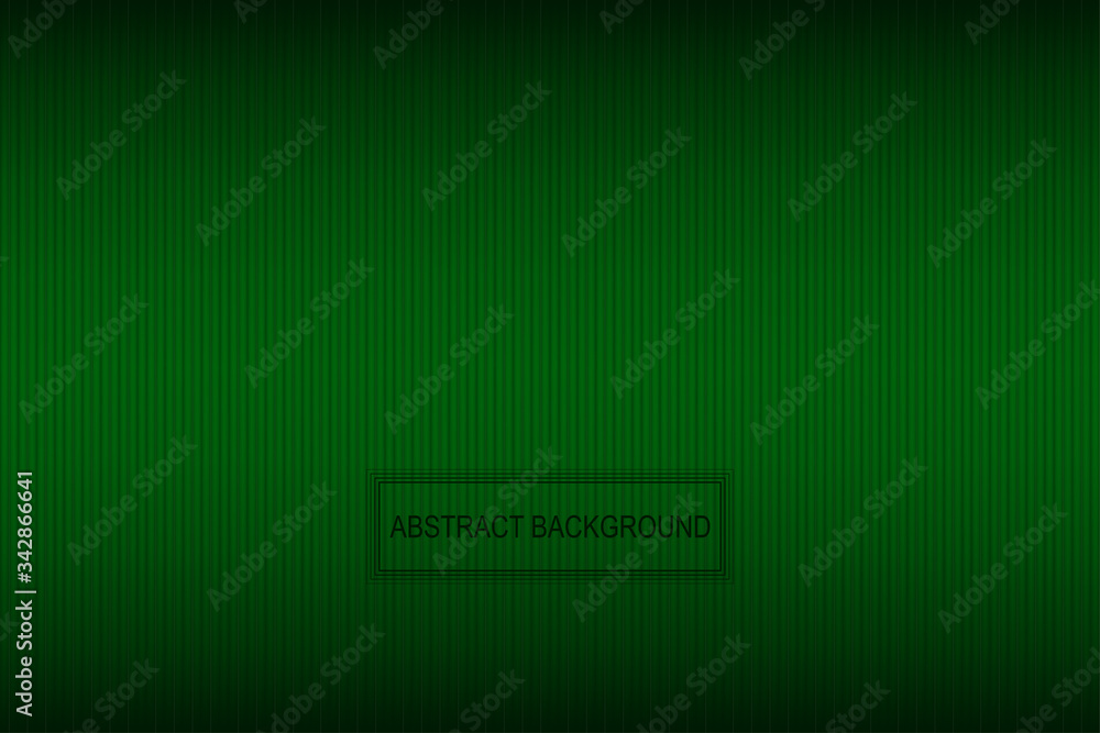 Obraz premium Abstract green geometric vector background. Ecology concept for your graphic design, banner, poster, advertisement, message board, infographic. Glow effect.