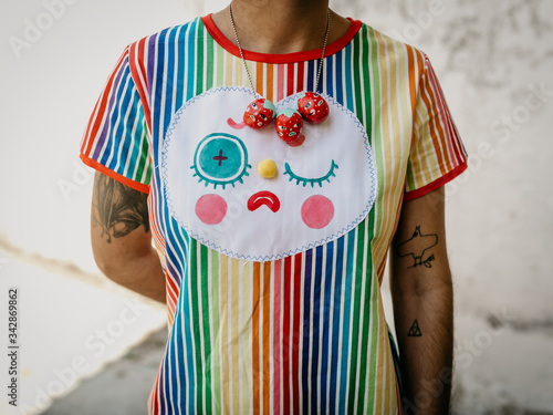 Lgbt creating artwork