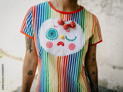 Lgbt creating artwork