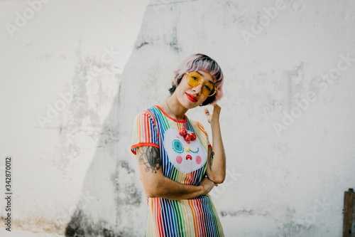 Lgbt creating artwork