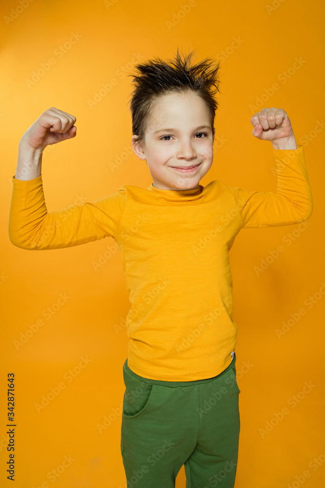 portrait of a cheerful boy, bright facial expressions and good mood portrait of a cheerful boy, bright facial expressions and good mood