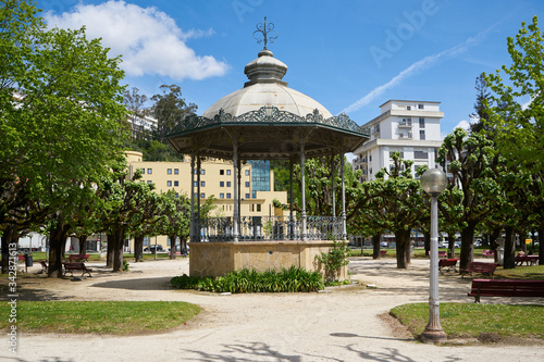 Coreto in Manuel Braga park in Coimbra, Portugal