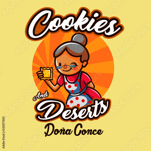 Granny cooking