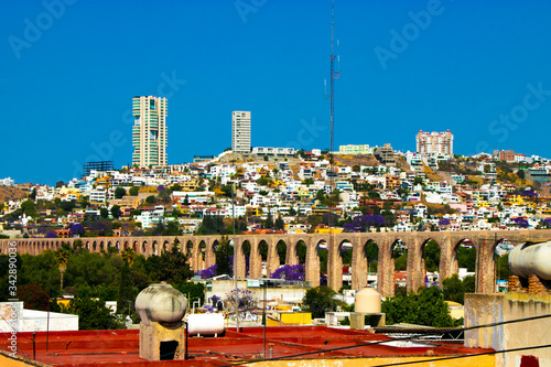 Acueducto de la ciudad de Querétaro, México