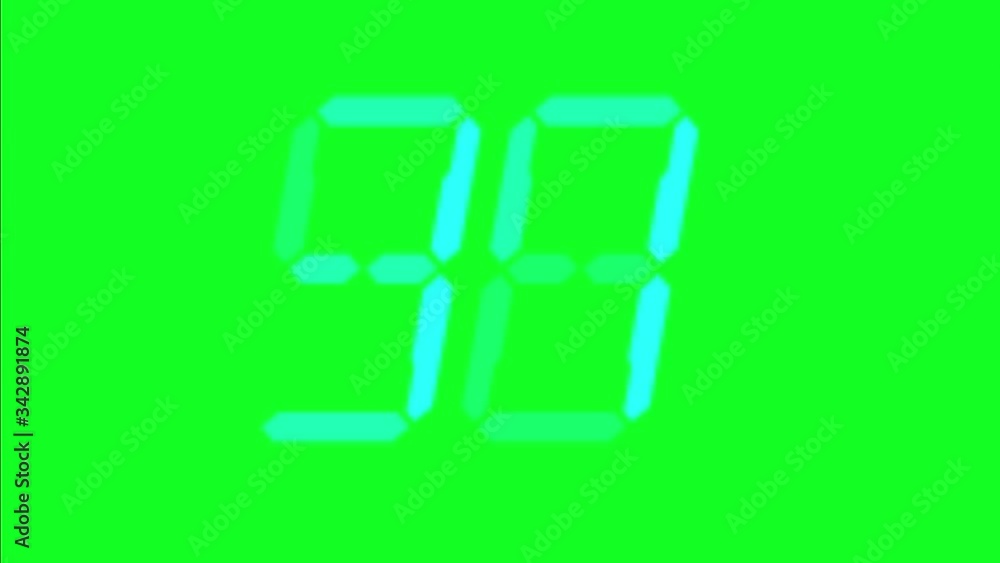 Random Numbers On Green Screen Random Numbers On Green Screen