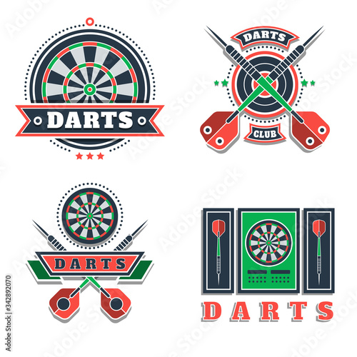 Darts tournament or club logo