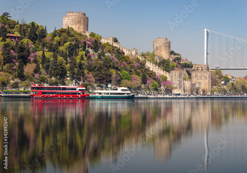 Rumelian Castle in Istanbul, Turkey photo