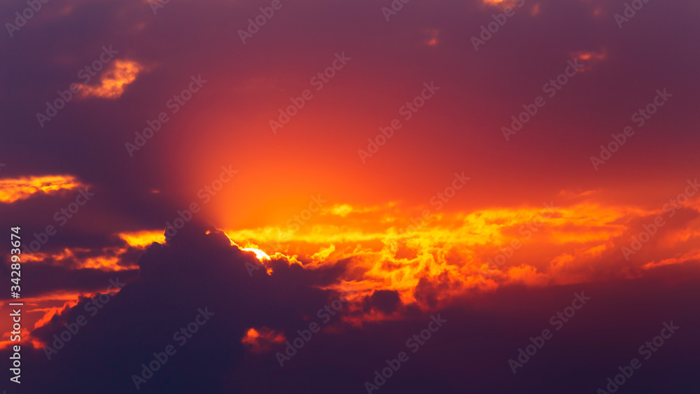 Fototapeta premium Sunrise sky background