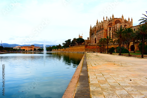 Obraz na płótnie The Catedral of Palma