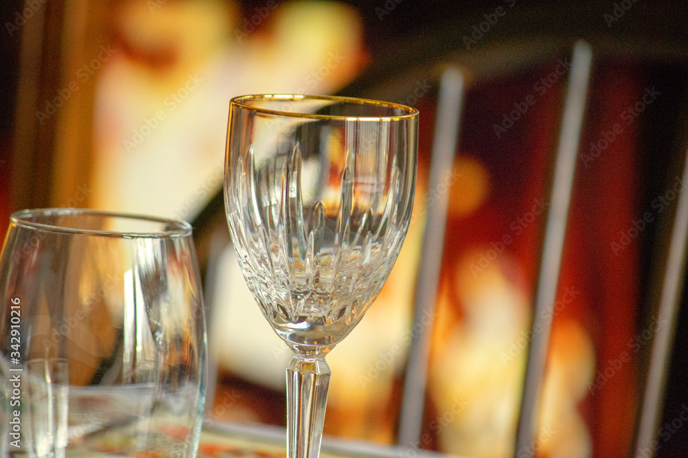 champagne glasses on the table champagne glasses on the table