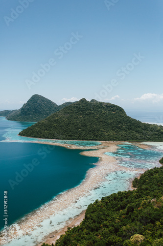Semporna, Sabah, Malaysia - 26 April 2020 - Tun Sakaran Marine Park