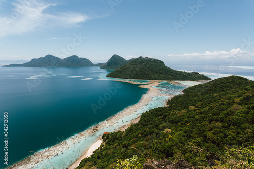 Semporna, Sabah, Malaysia - 26 April 2020 - Tun Sakaran Marine Park