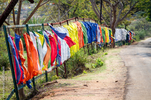 Camp de réfugiés tibétains en Inde