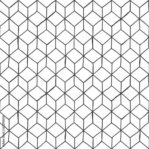 Rhombille seamlessly tiling