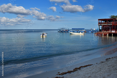 Boats from the beach