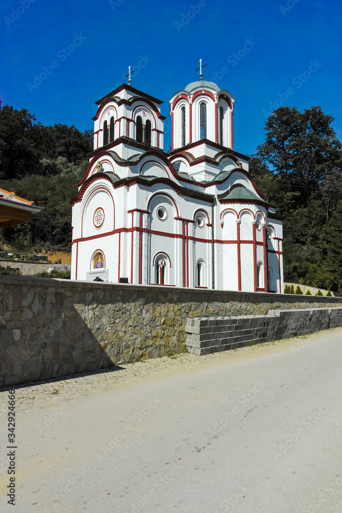 Tuman Monastery near town of Golubac, Serbia
