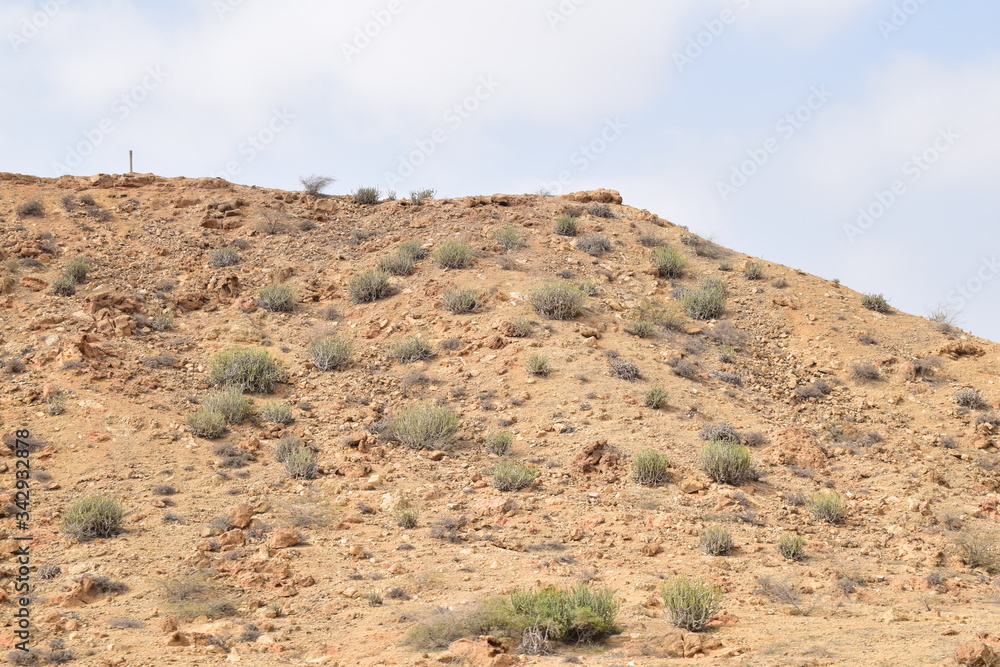 Mountain landscape with blue sky Mountain landscape with blue sky