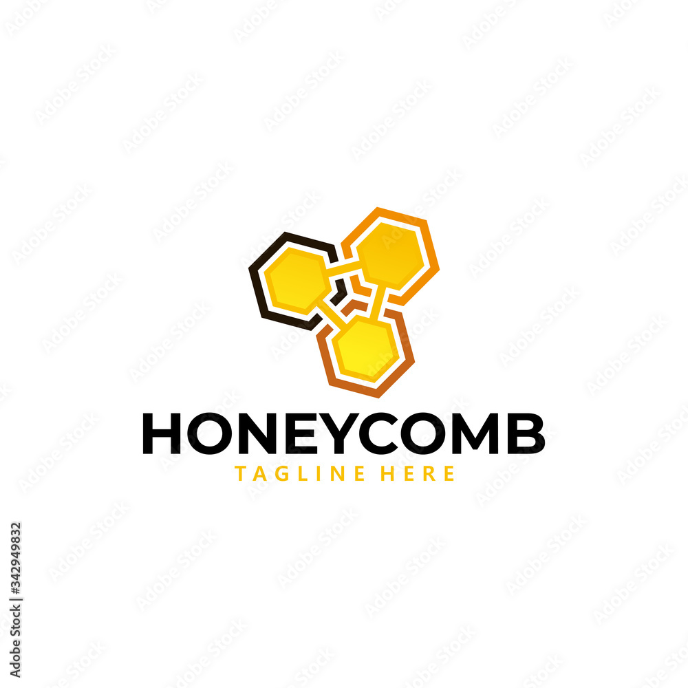 Fototapeta premium honey logo icon vector isolated