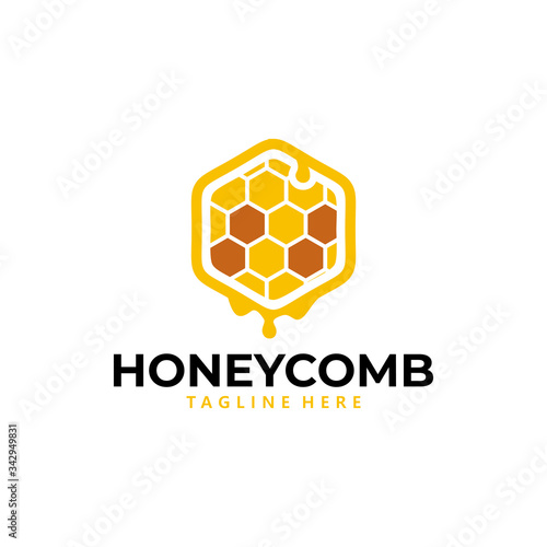 honey logo icon vector isolated