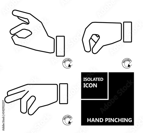 Icon HAND PINCHING