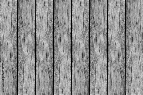 Black and white wooden texture background arranged vertically with distance