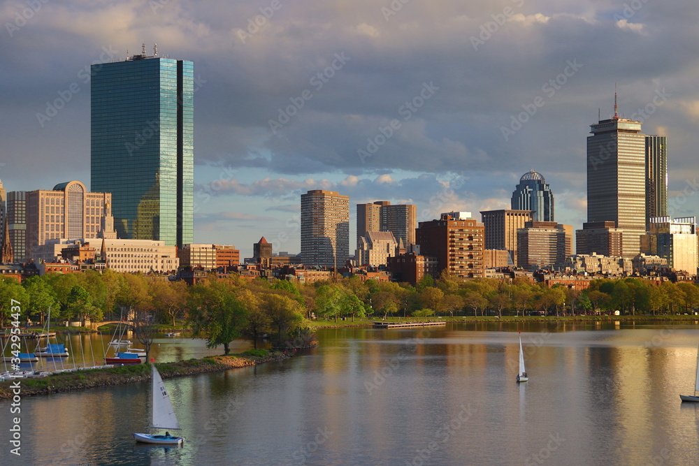 Obraz premium Boston Skyline