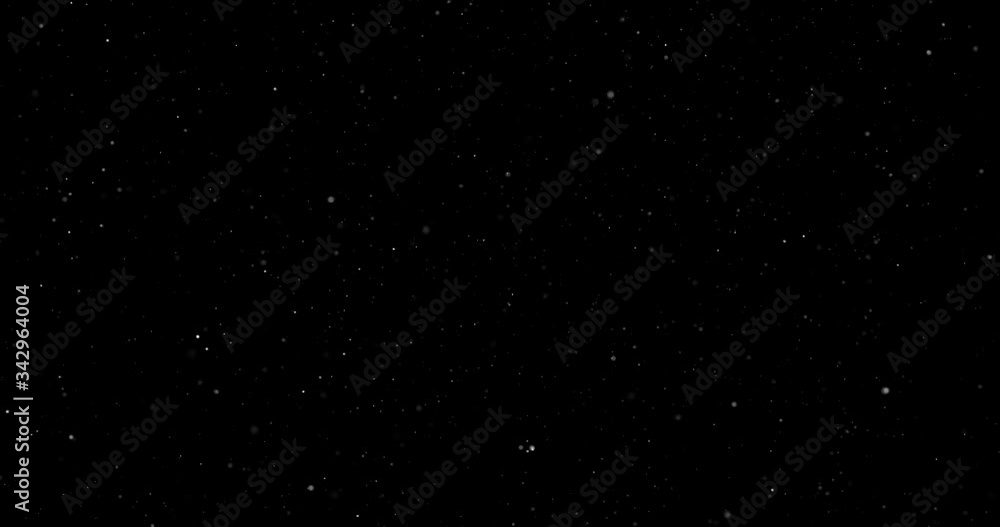abstract Flying dust particles on a black background abstract Flying dust particles on a black background