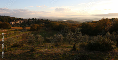 Rolling hills of Tuscany