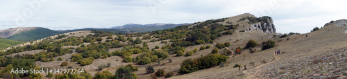 Panorama of range